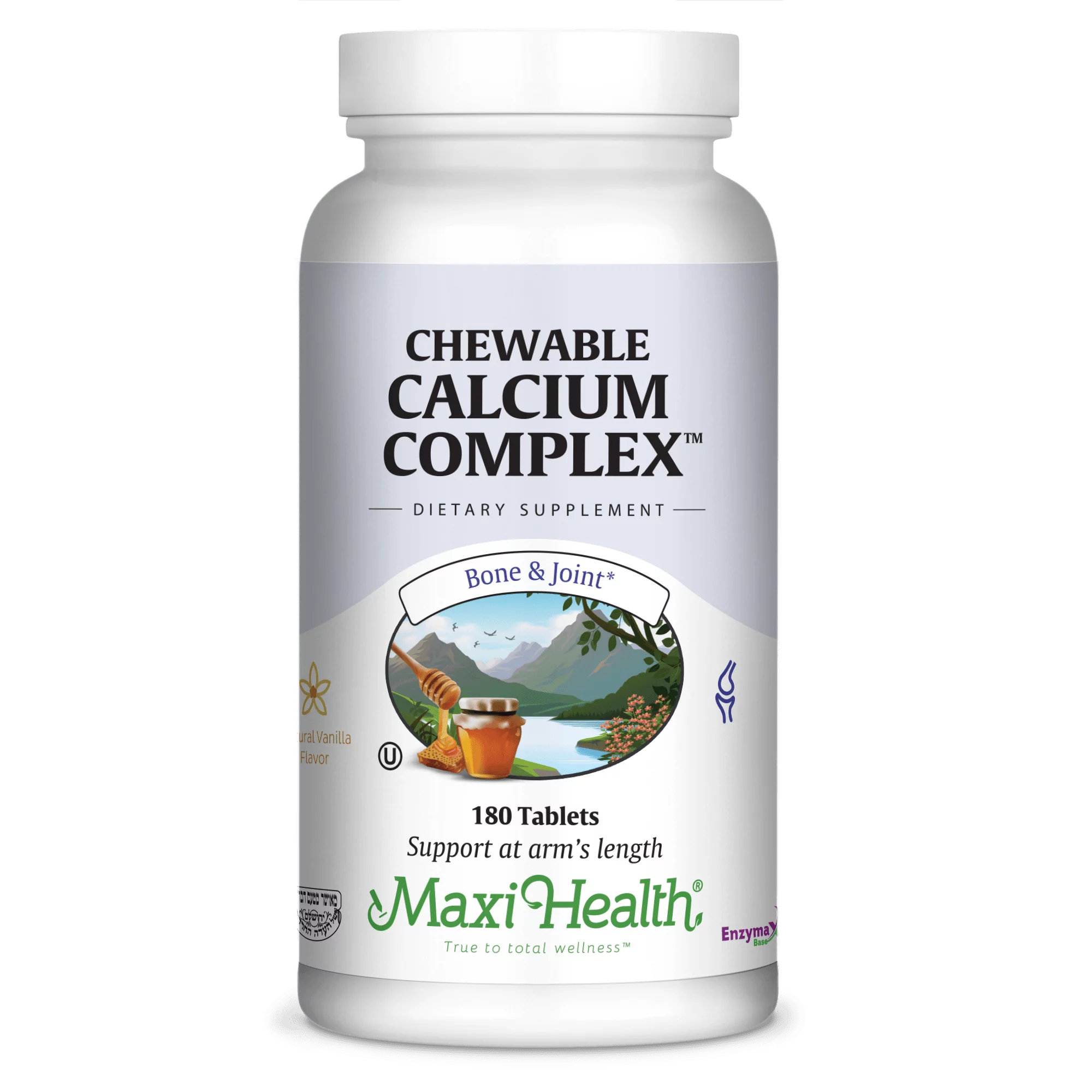 Chewable Calcium Complex Tablets, 180 Ct W434