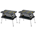 Folding Work Table with Clamps S804