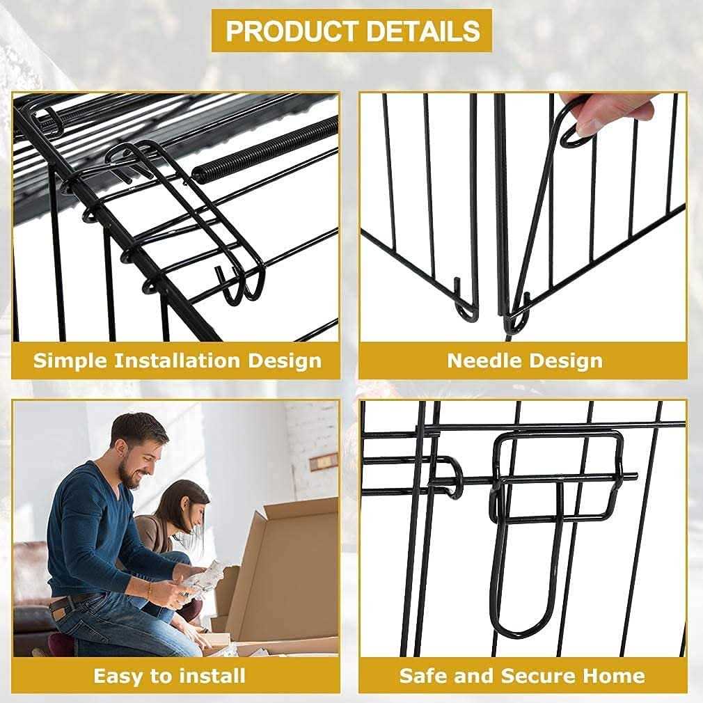 Large Metal Chicken Coop with Door & Cover A99001
