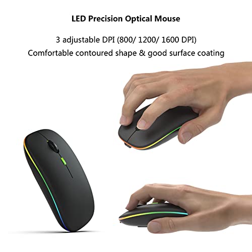Black Bluetooth Keyboard and Mouse Combo K79042