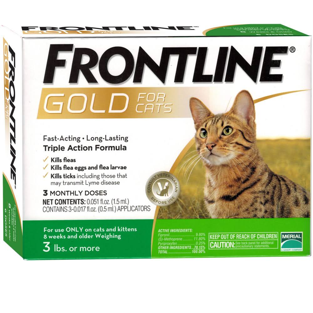 Frontline Gold for Cats (6 Month) F949991