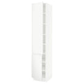 White High Cabinet with shelves and 2 Doors B53382