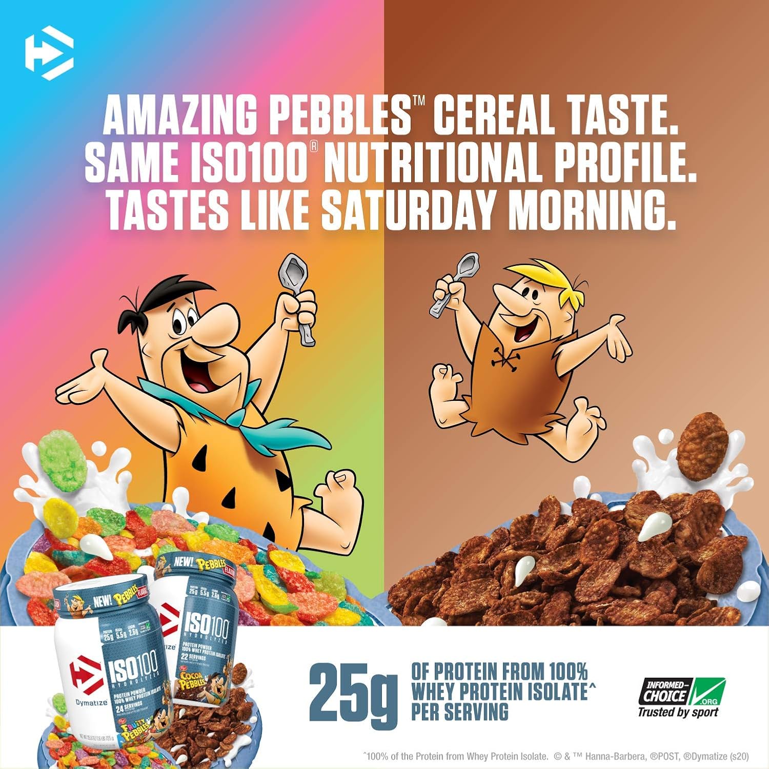 Hydrolyzed 100 Whey Protein Isolate Cocoa Pebbles (1.4 Lbs. / 20 Servings) T8559