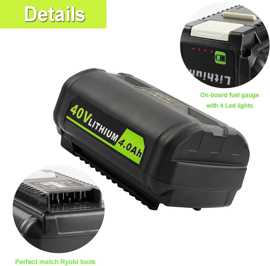 4.0Ah 40V Lithium Ion Battery T611