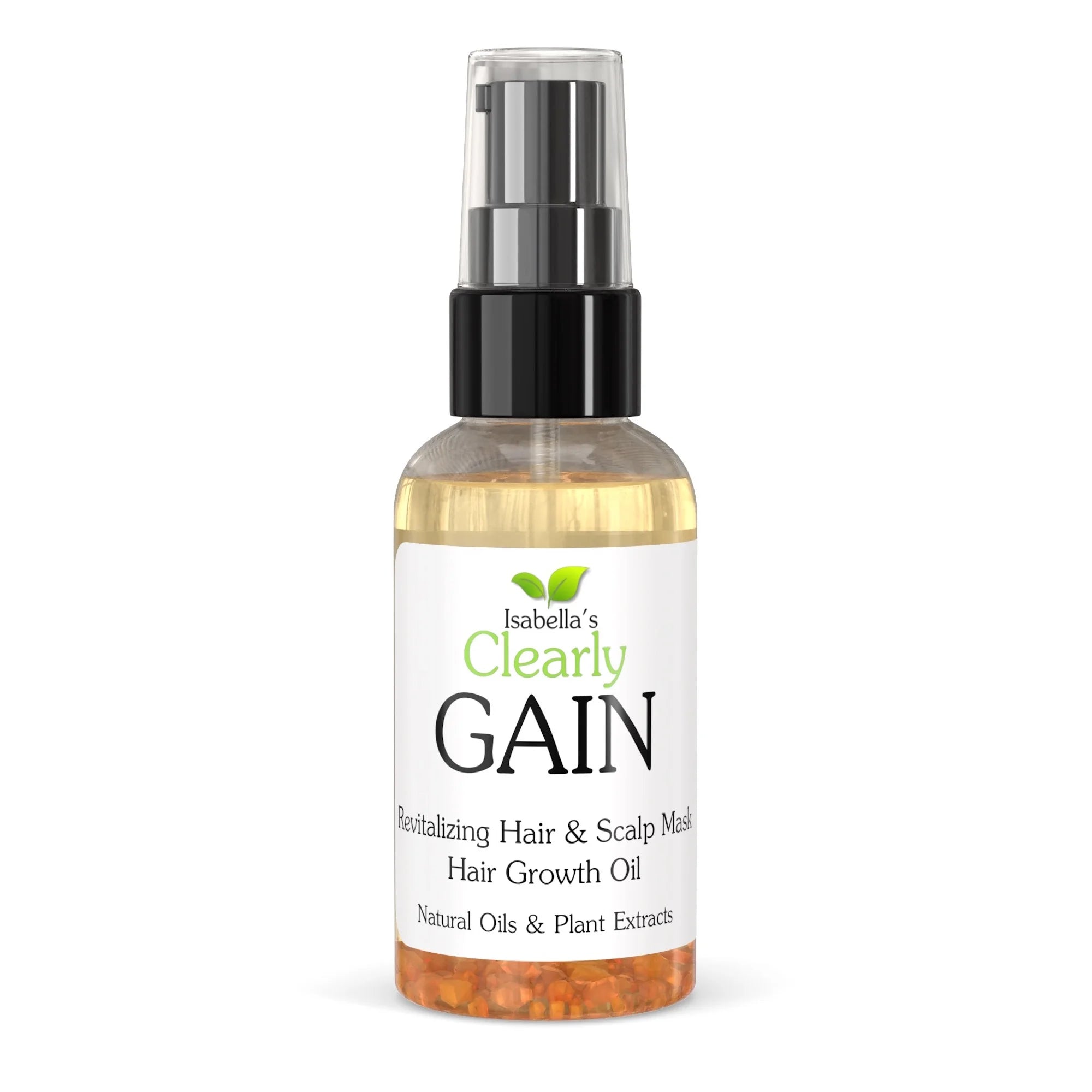 Hair Growth Oil and Thickening Scalp Treatment with Castor, Jojoba, Clary Sage, Rosemary, Nettle Extract N94772