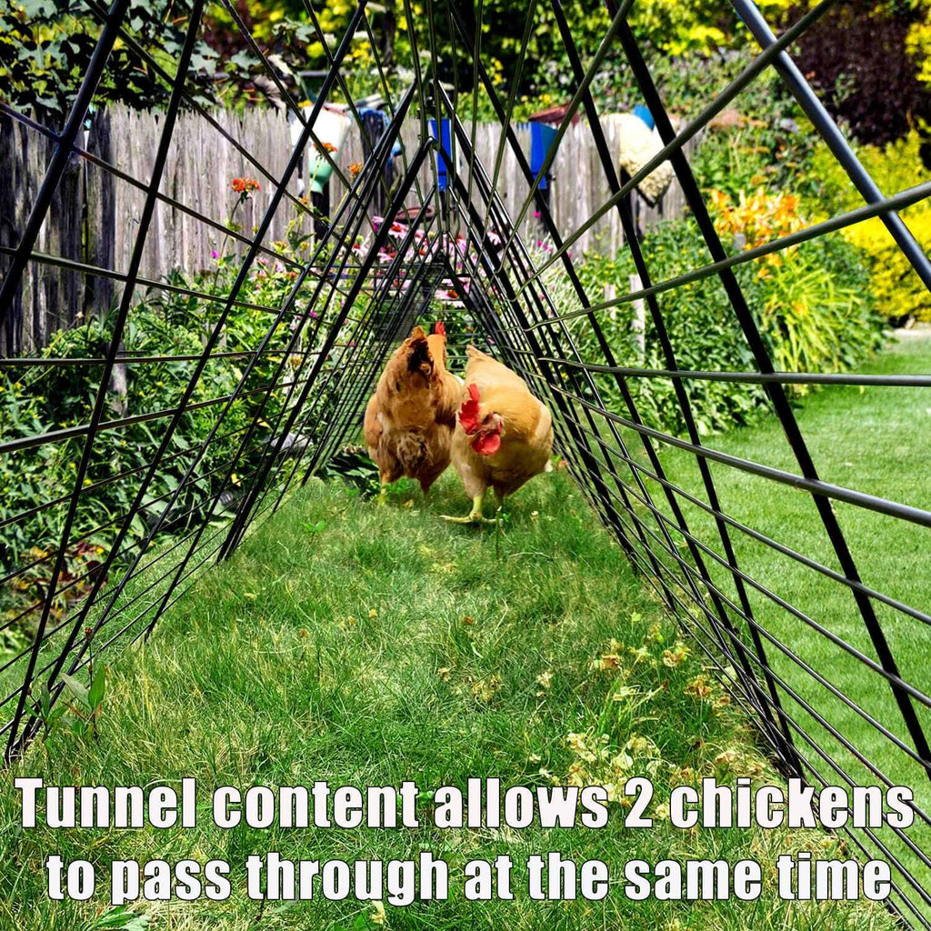 Chicken Tunnels for Yard Chicken Run Coop Tunnel Z876403