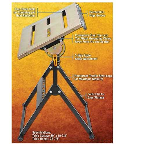 Adjustable Steel Welding Table M124