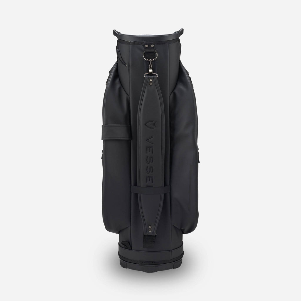 Matte White/Navy Cart Bag T6040