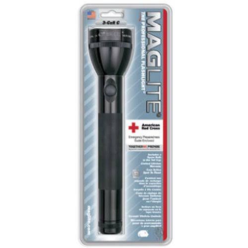 Black Heavy-Duty 3-Cell C Flashlight L688177