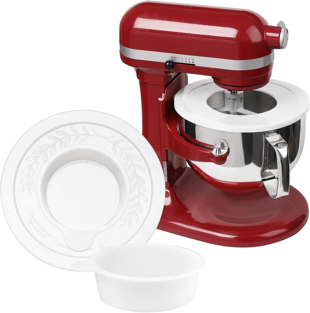 2 Pack Mixer Bowl Lid Covers for KitchenAid 5.5-6 Quart Bowls U36478