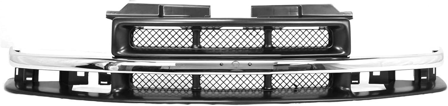 Front Bumper Kit Compatible With 1998-2003 Chevrolet S10 Q493