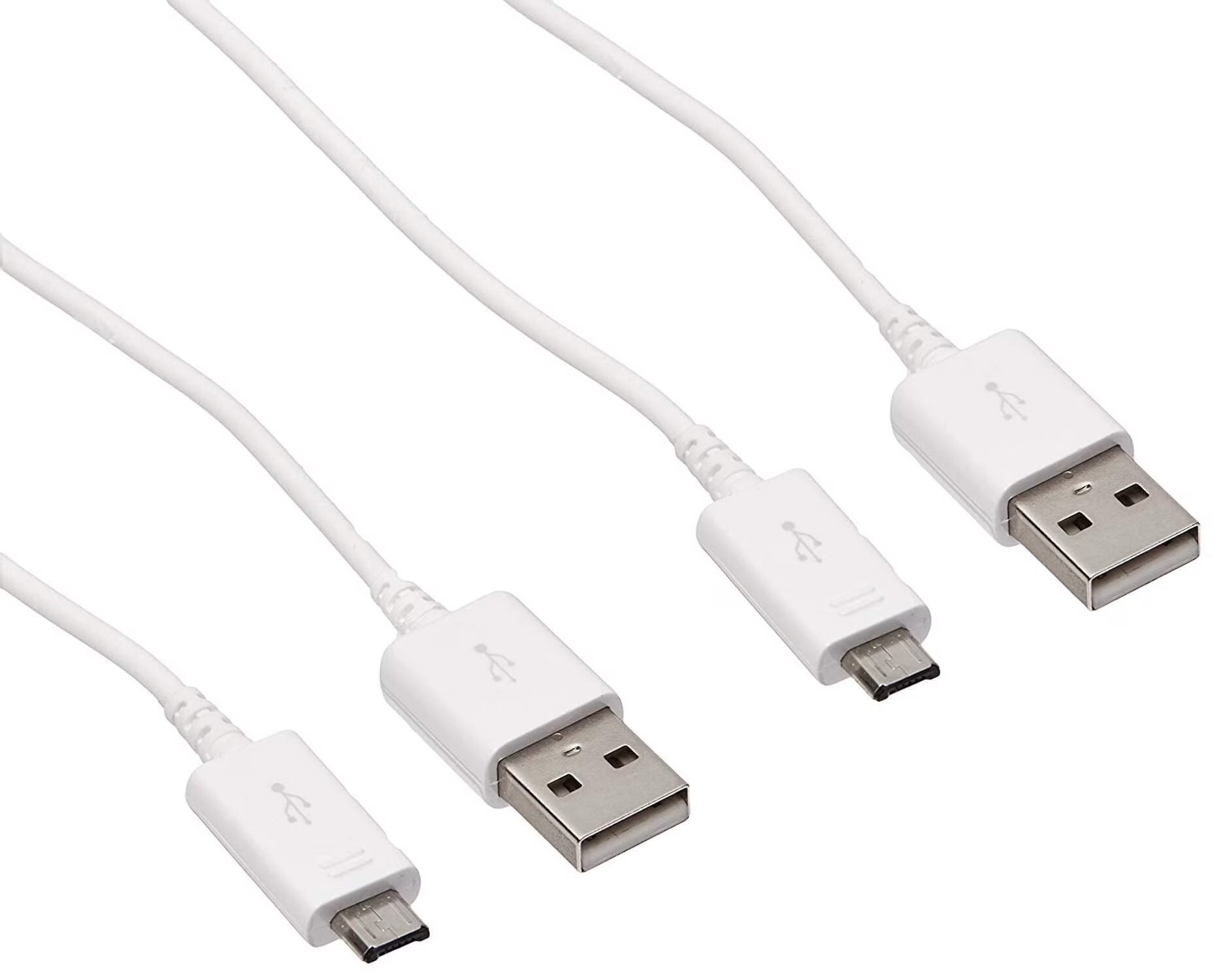 2 Pack 5 ft Micro USB Data Sync Charging Cables U443