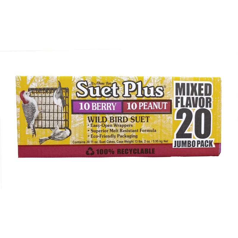 20 Pack Suet Plus Mixed S388