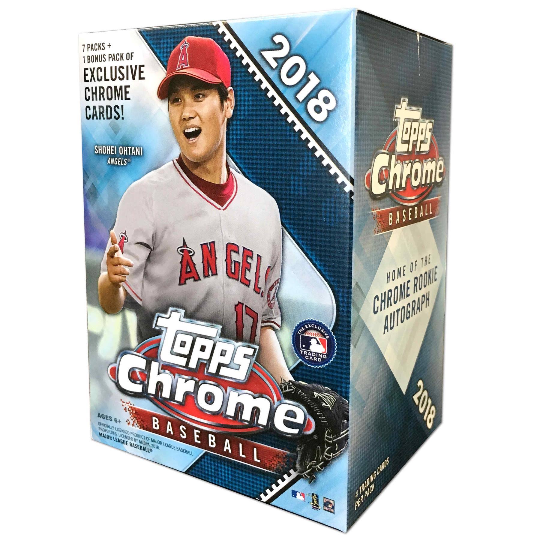 2018 Topps Chrome Baseball Blaster Box T5169