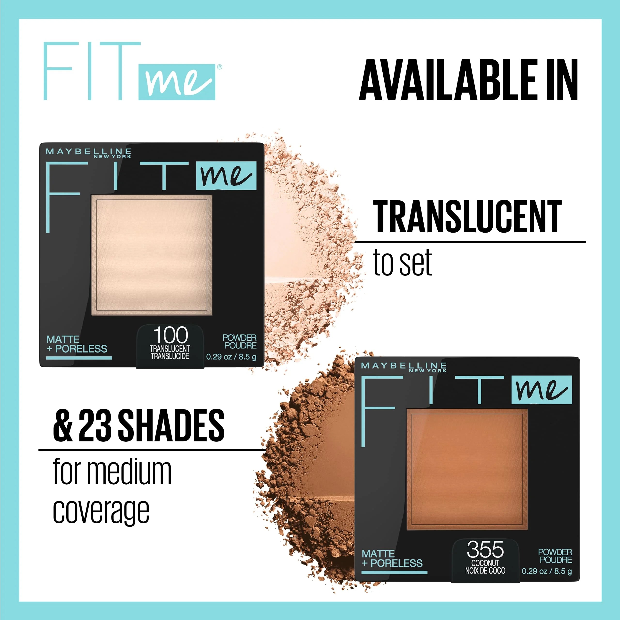 Fair Ivory Pressed Face Powder X253533