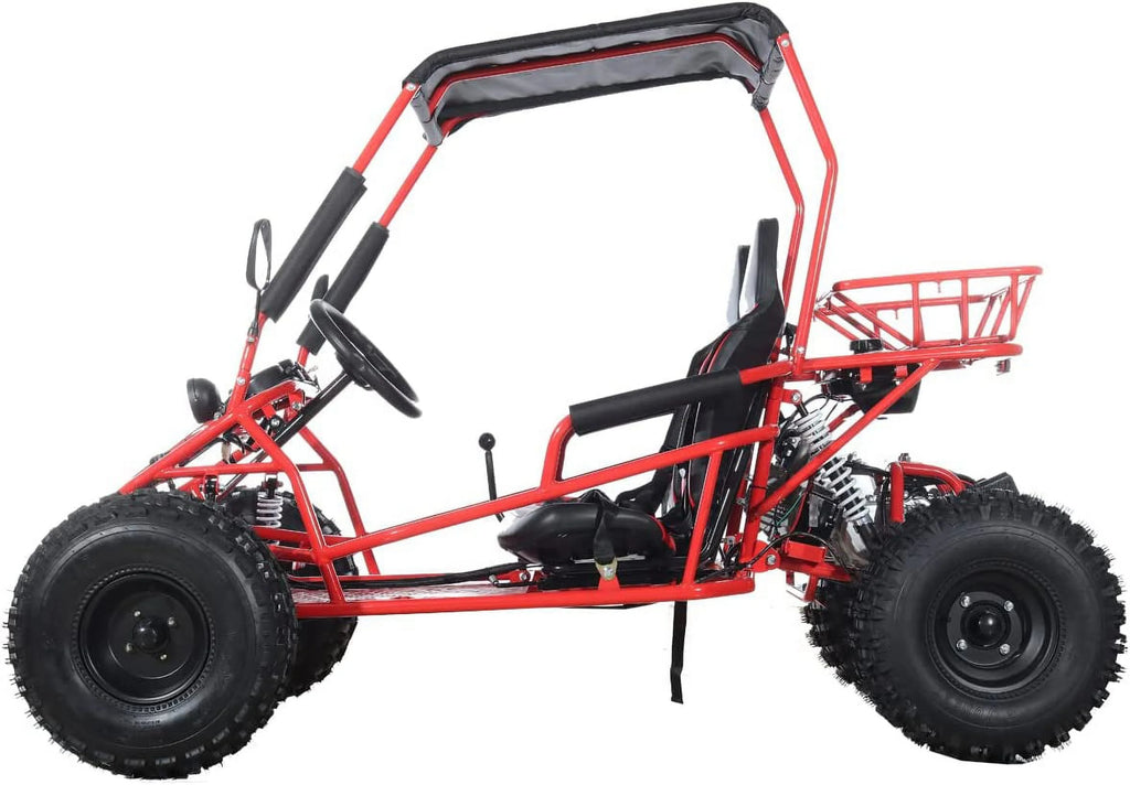 125cc Gas Powered Go Kart 3 Semi-Automatic Transmission 18"/19" Wheels S611