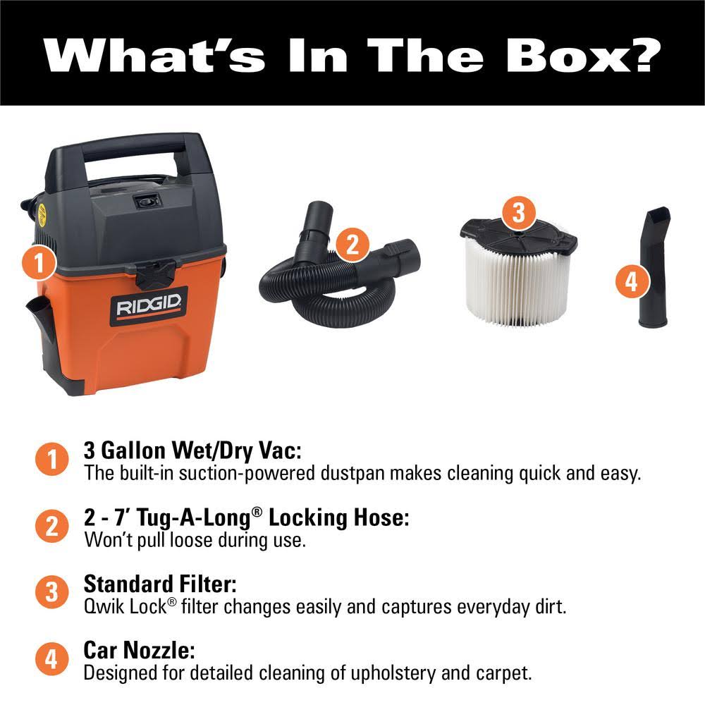 Wet/Dry Handheld Vacuum Q286590