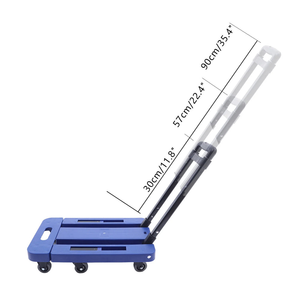 Folding Dolly Trolley with 6 Wheels T8712
