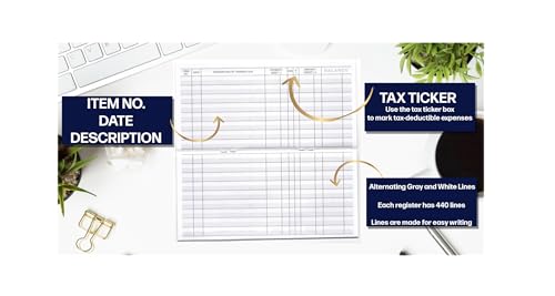 18 Check Registers for Personal Checkbook O260