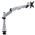 Silver Single LCD Monitor Desk Mount C2218