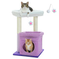 Natural Sisal Cat Tree with Cat Condo G124724