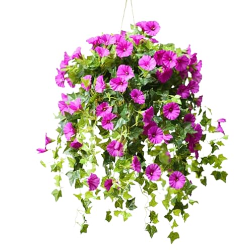 24 Bunches Artificial Morning Glories Z99535