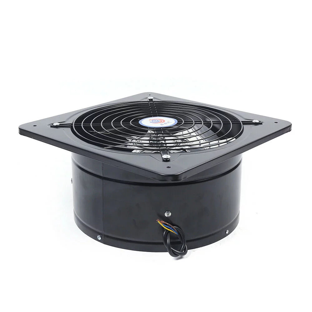12" Wall Mounted Kitchen Bathroom Exhaust Fan L361