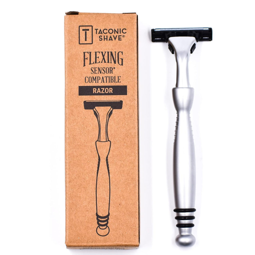 Heavyweight Triple Blade Pivot Head Razor Q468571