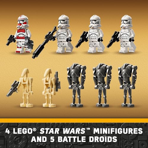 Clone Trooper & Battle Droid Battle Pack Set Y701