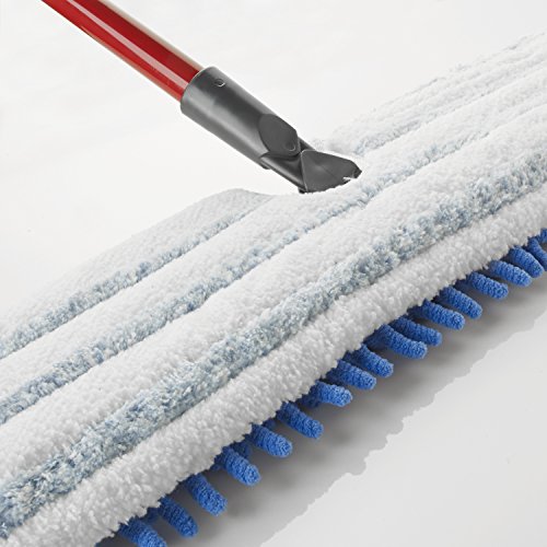 Dual-Action Microfiber Flip Mop with Telescopic Handle F139