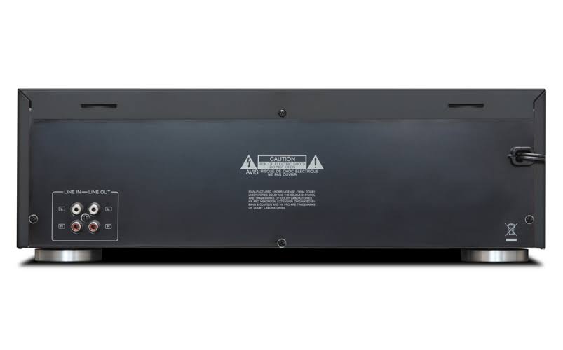 Black Dual Cassette Deck U153
