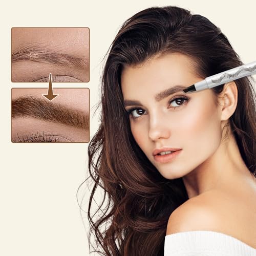 4 Tip Microblade Brow Pen (Light Brown) M4655