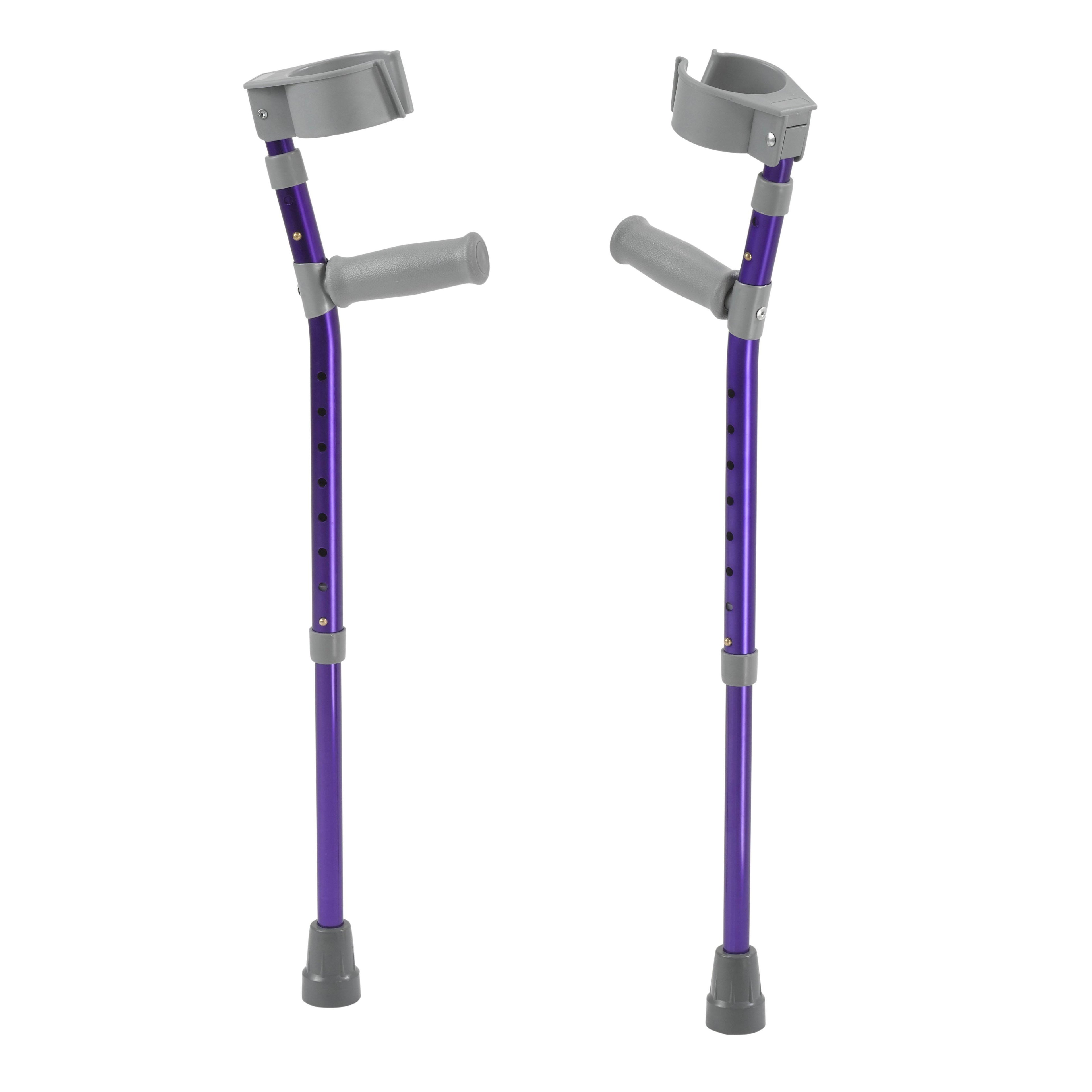 Pediatric Forearm Crutches Wizard Purple W6966