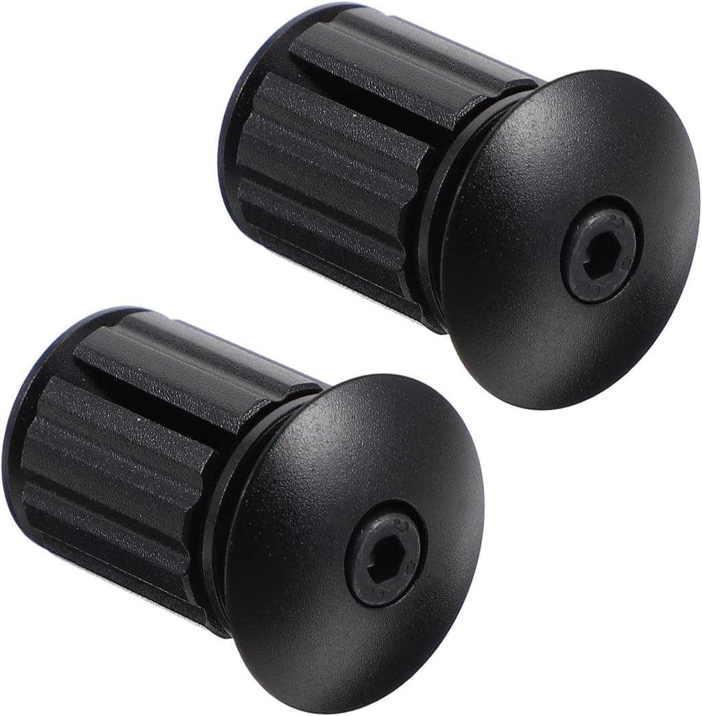 2pcs Bicycle Handlebar Locking Bar End Caps Alloy N3588