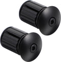 2pcs Bicycle Handlebar Locking Bar End Caps Alloy N3588