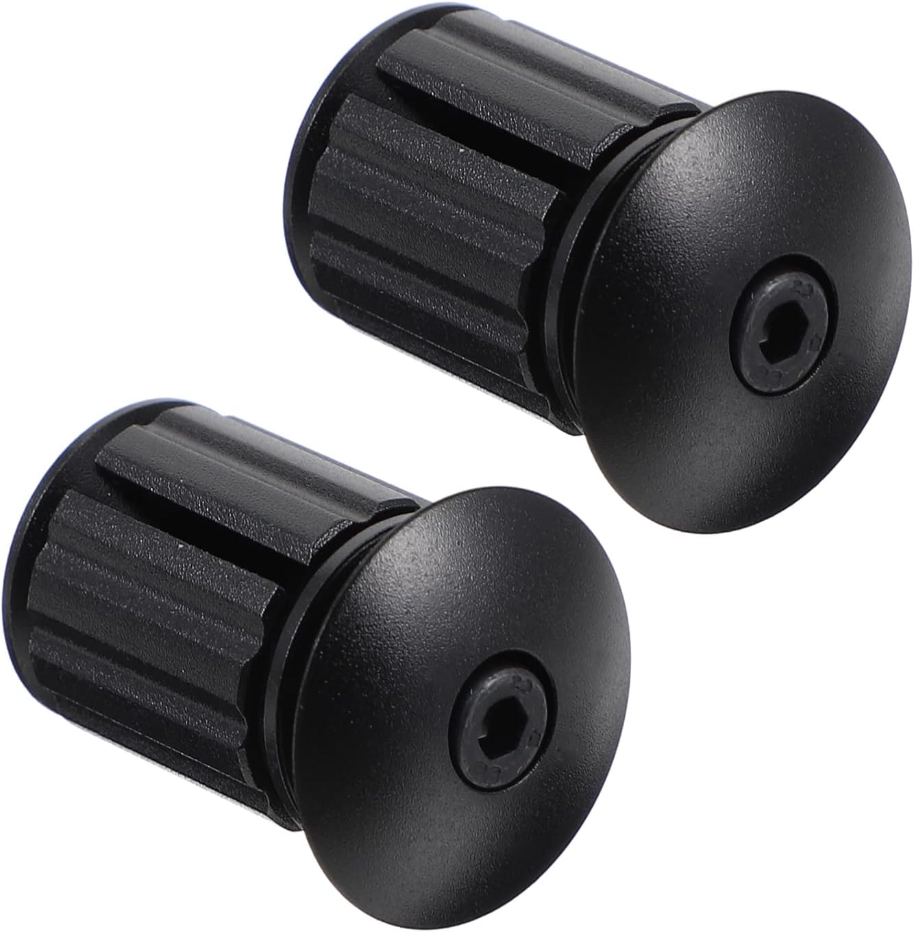 2pcs Bicycle Handlebar Locking Bar End Caps Alloy N3588