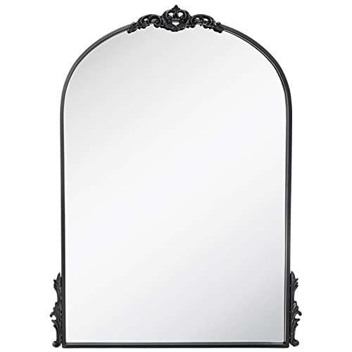 Gold Wall Arch Mirror with MDF Back L497