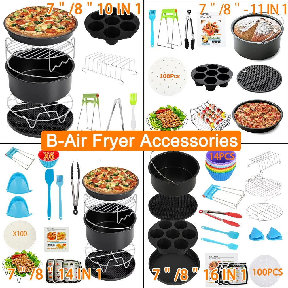 10 Pcs Air Fryer Accessories U598435