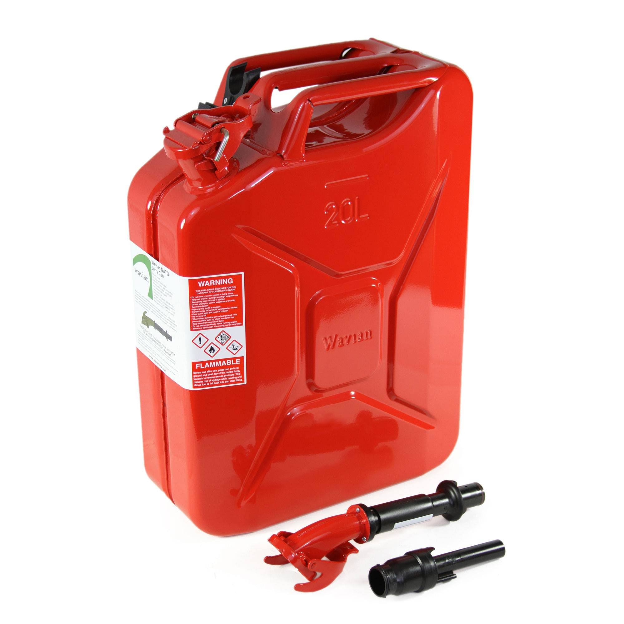Red 5.3 Gallon Fuel Jerry Can Q667905