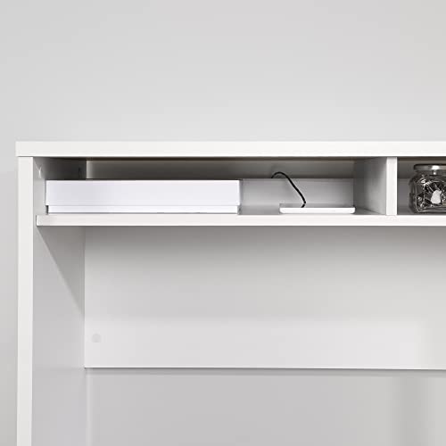 Pure White Metal Desk O166