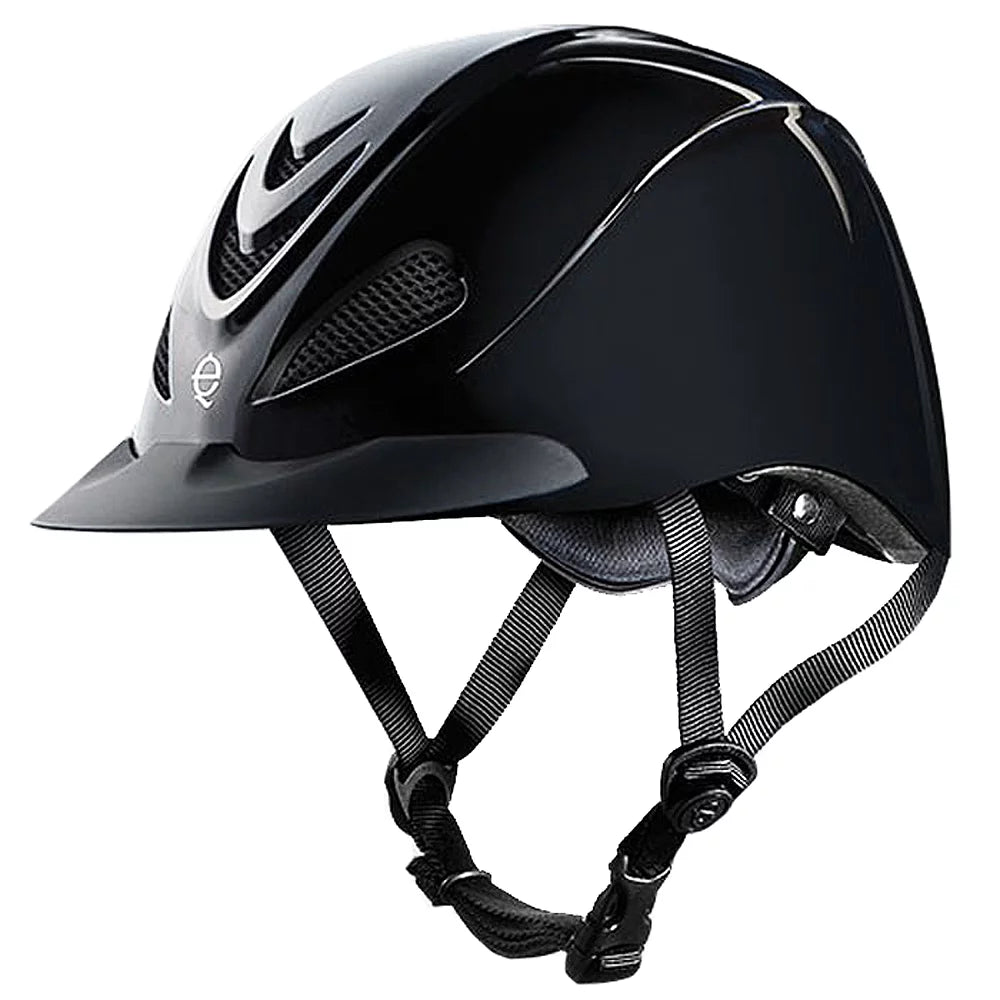 Black Low Profile Schooling All Purpose Riding Helmet Q421429