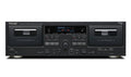 Black Dual Cassette Deck U153