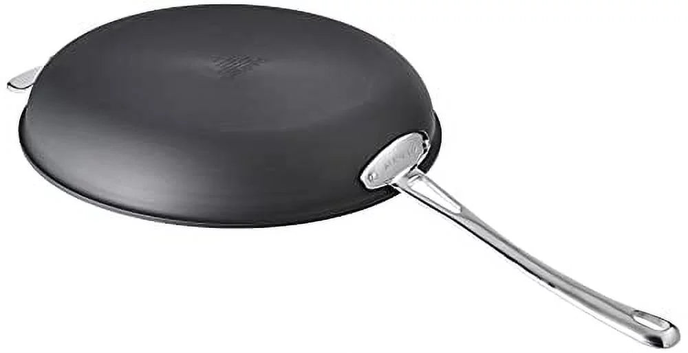 Black Hard Anodized 12-Inch Open Skillet C2880