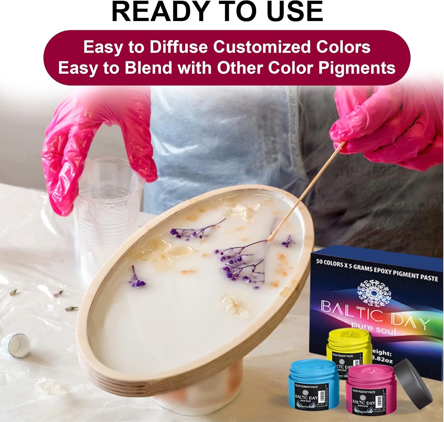 Black Pigment Paste for Epoxy Resin, 2 oz Z199407