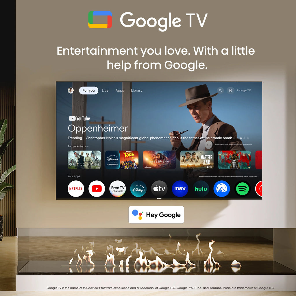 65-Inch 4K UHD Google Smart TV I244742