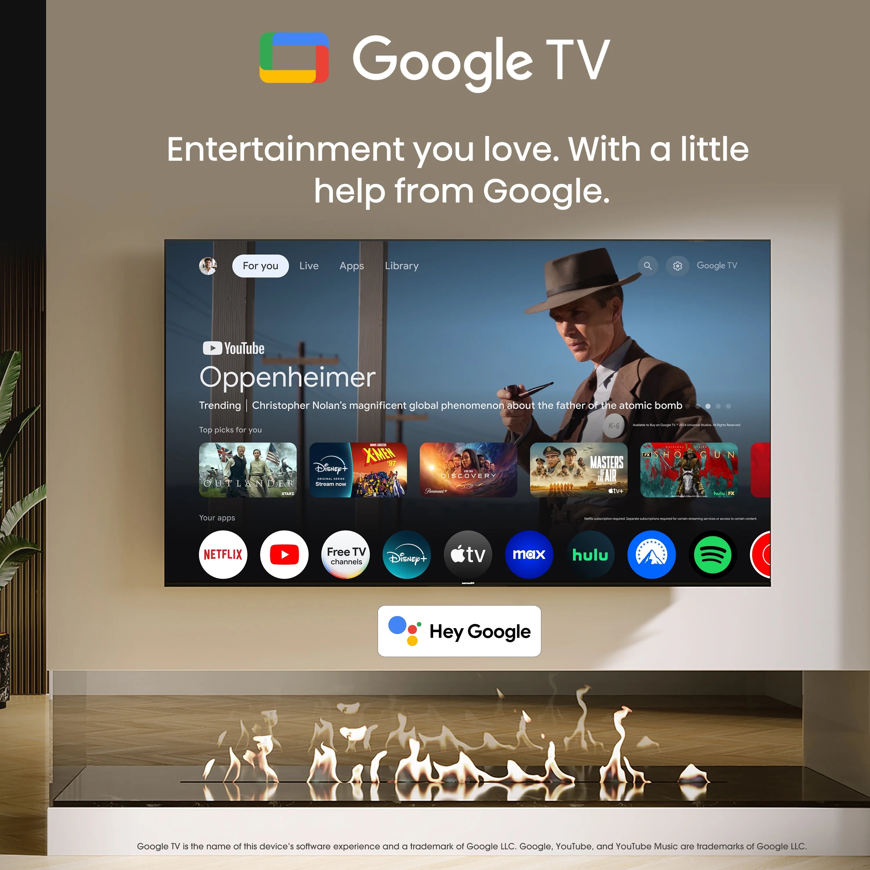 65-Inch 4K UHD Google Smart TV I244742