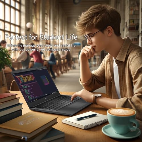 Natural Silver 14 Ultrabook with Intel 4-Core CPU, 16GB RAM, 1.6TB Storage, Win11 K4112