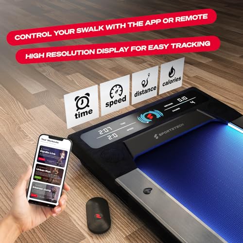 Portable Treadmill 300 lbs Capacity with Remote LED Display K247810