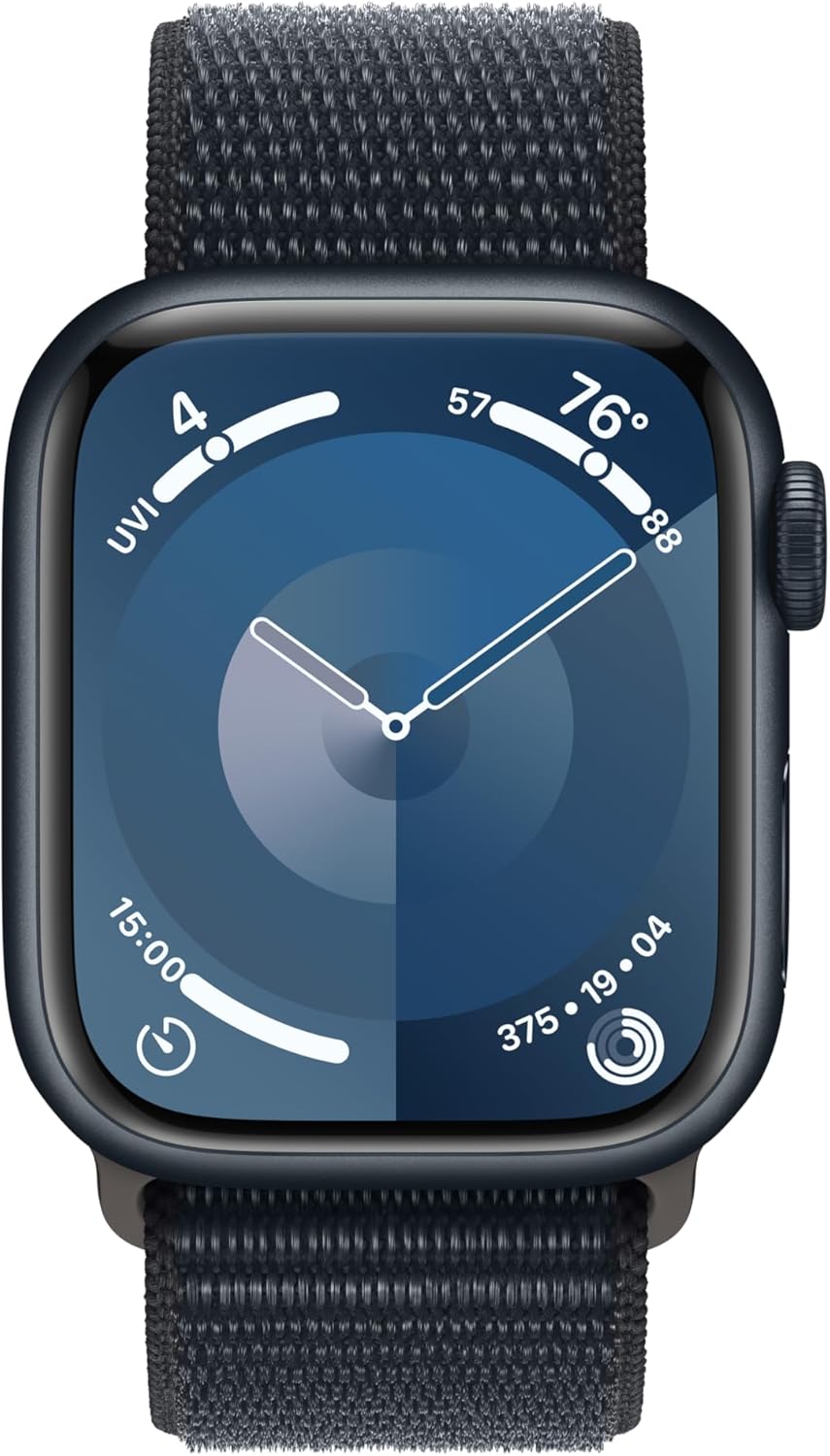 Midnight Aluminum 41mm Smartwatch with Sport Loop U7774