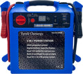Blue Portable Car Jump Starter with LED Light U45255